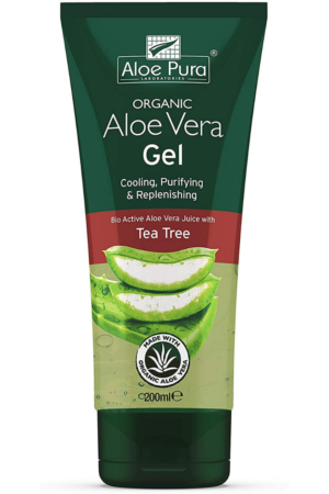Optima Aloe Vera Gel + Tea Tree Oil 200ml - Organic